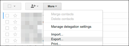 How to import contact from gmail to outlook step 2